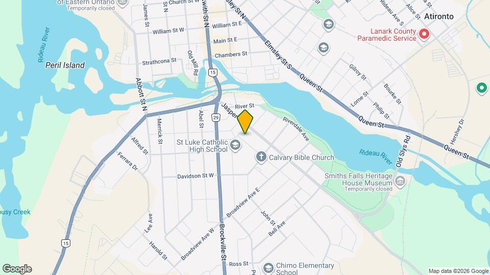 165 Carss Av Map and Location Details