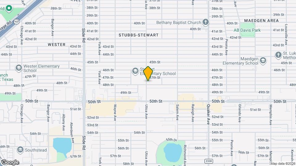 4718 48th St Map and Location Details