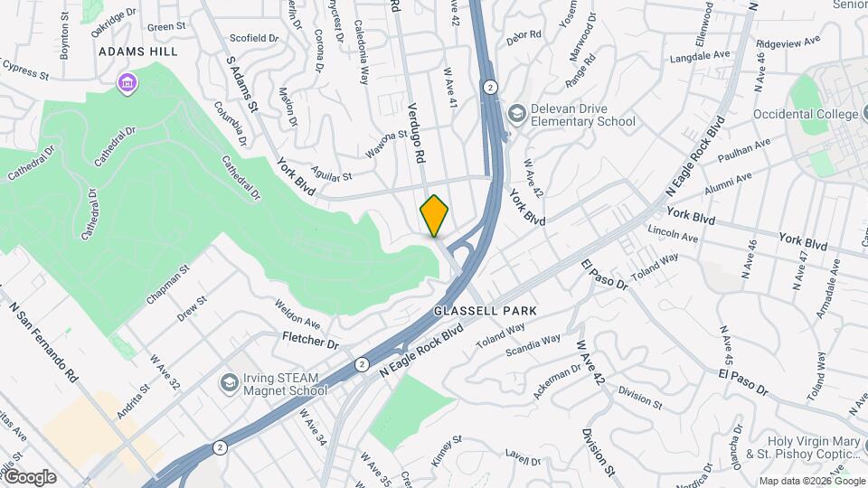 3973 Verdugo Rd Map and Location Details
