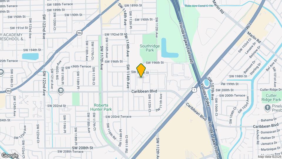 11309 SW 200th St, Unit 303-C Map and Location Details