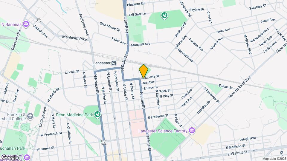 218 E Liberty St Map and Location Details