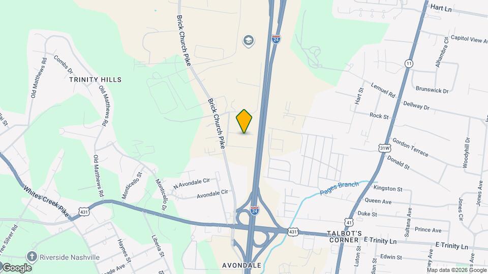 438 Roger Williams Ave Map and Location Details