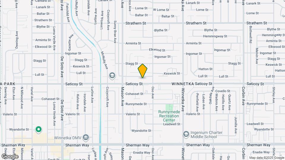 20339 Saticoy St Mapa y Detalles de la Ubicación