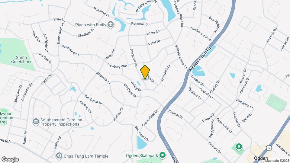 7108 Thurgood Rd Map and Location Details