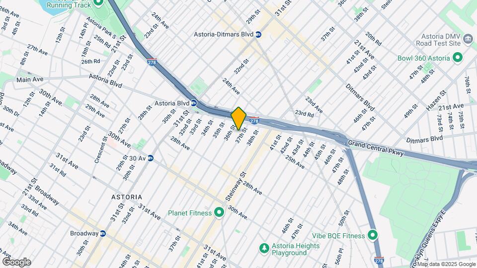 25-18 37th St Map and Location Details