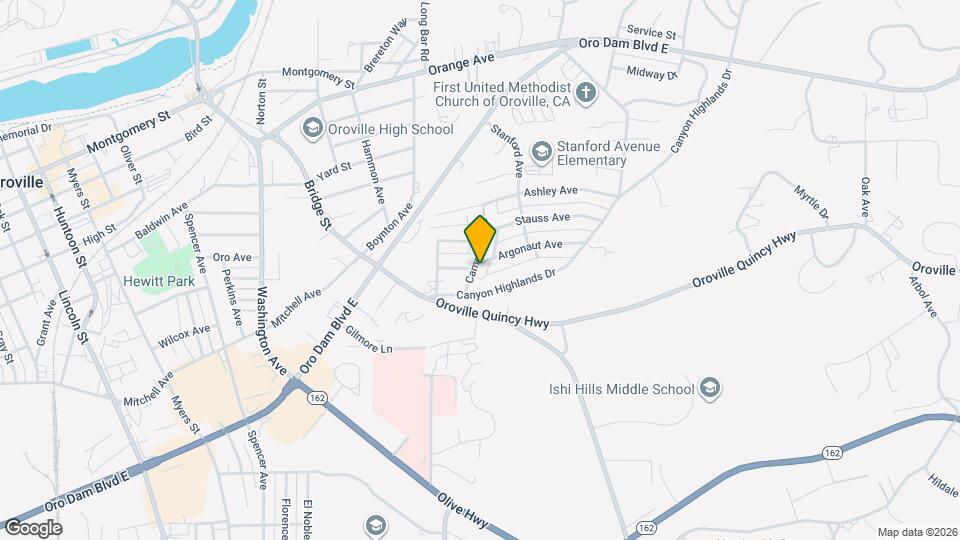 2031 Campbell Ave Map and Location Details