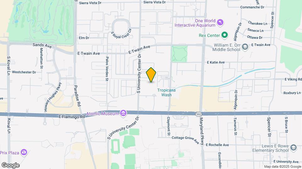 3930 S University Center Dr Map and Location Details