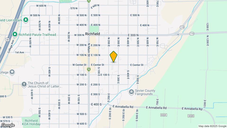 247 W Center St Map and Location Details