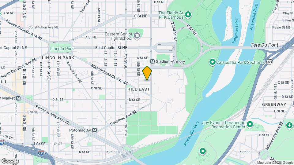 1833 Burke St SE Map and Location Details