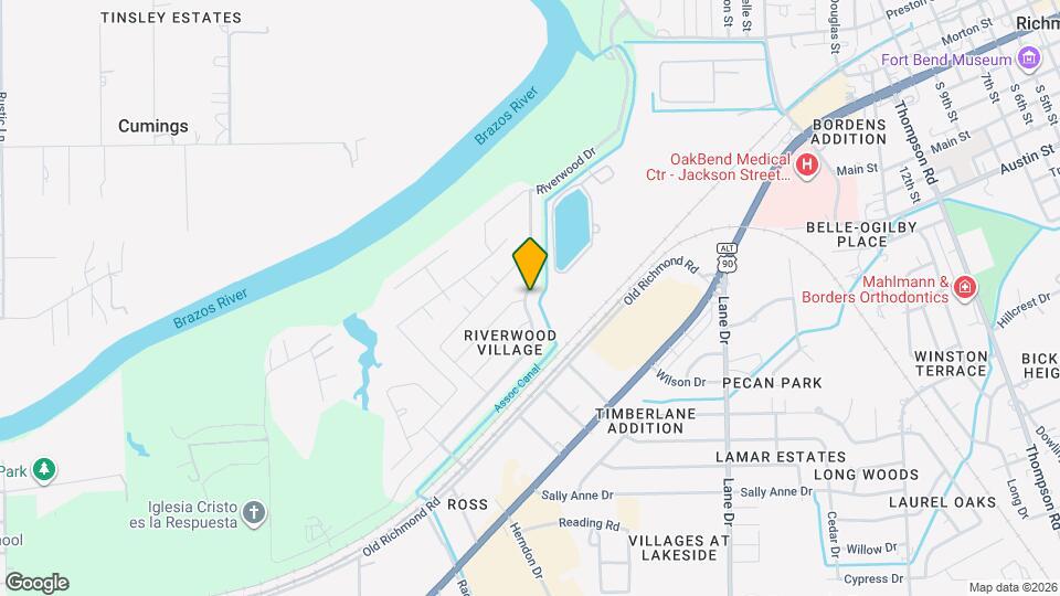 5126 Riverwood Dr Map and Location Details