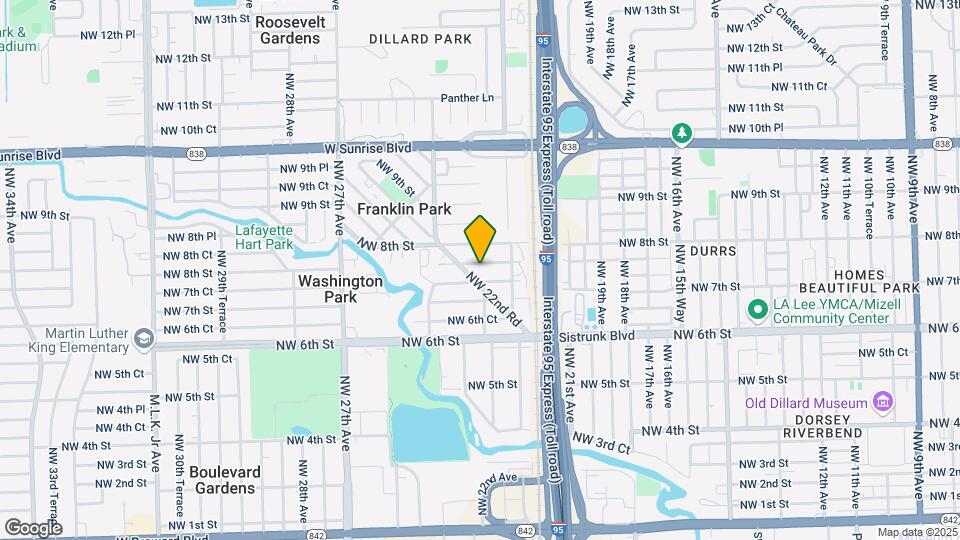 2210 NW 7th Ct Mapa y Detalles de la Ubicación