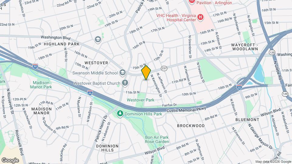 1200 N Kennebec St, Unit B Map and Location Details