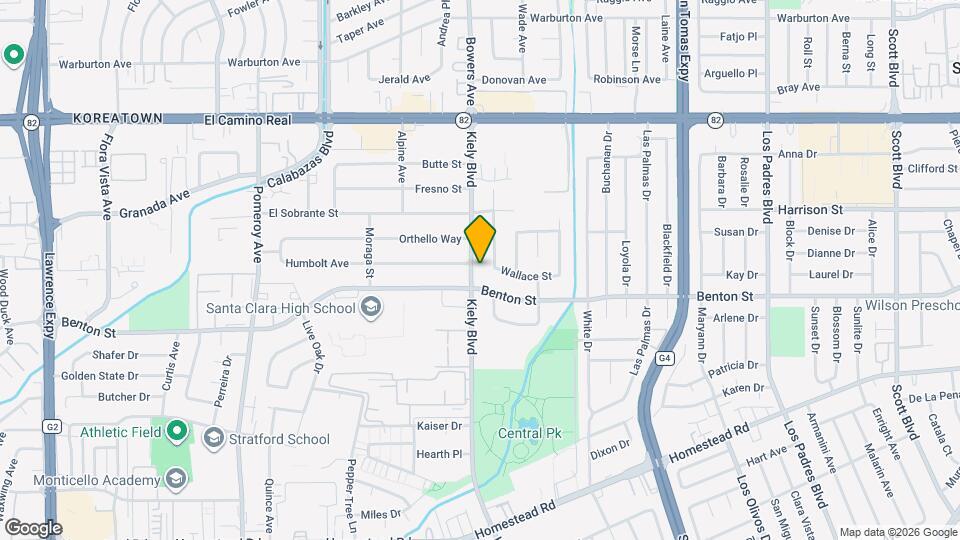 1141 Kiely Blvd Map and Location Details