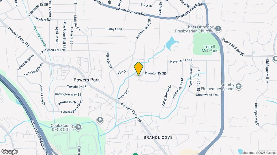 720 Brookline Dr SE Map and Location Details