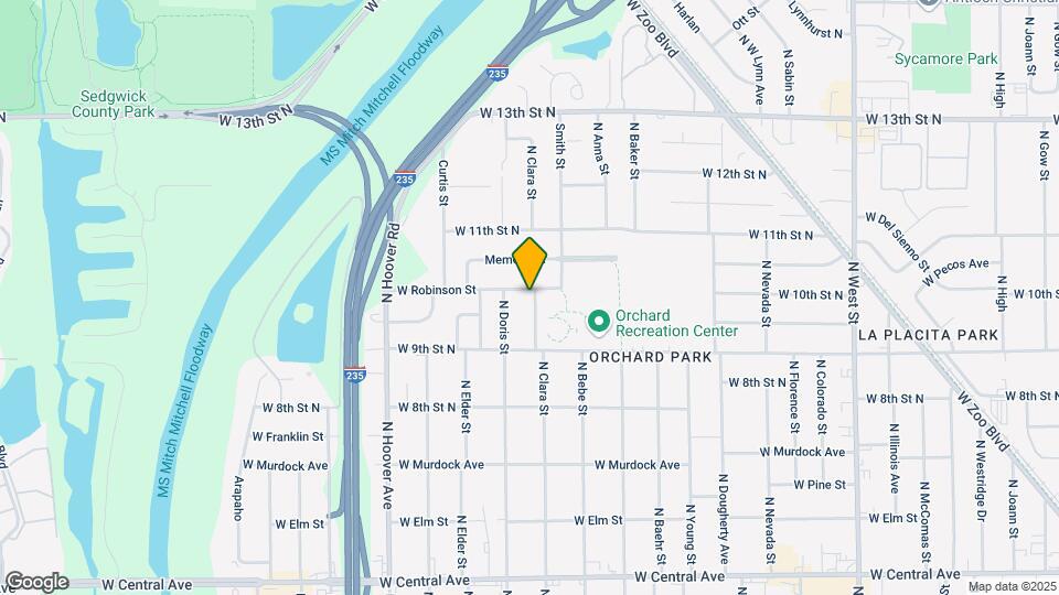 5111 W Robinson St Map and Location Details