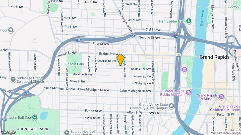 817 Chatham St NW, Unit #2 Map and Location Details