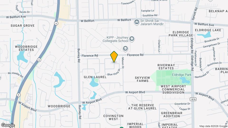 10000 Nanak Dr, Unit 2G Map and Location Details