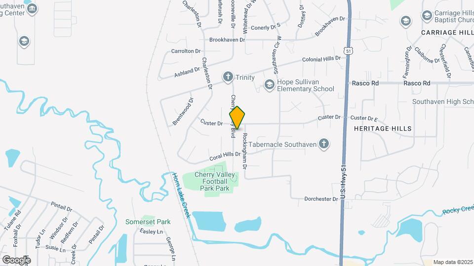 7666 Cherry Valley Blvd Map and Location Details