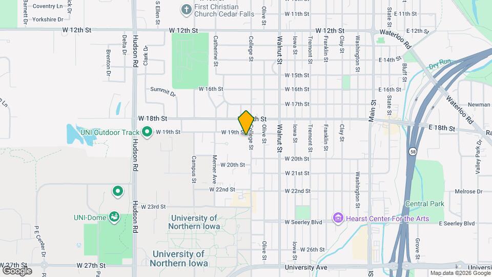 1907 College St Map and Location Details