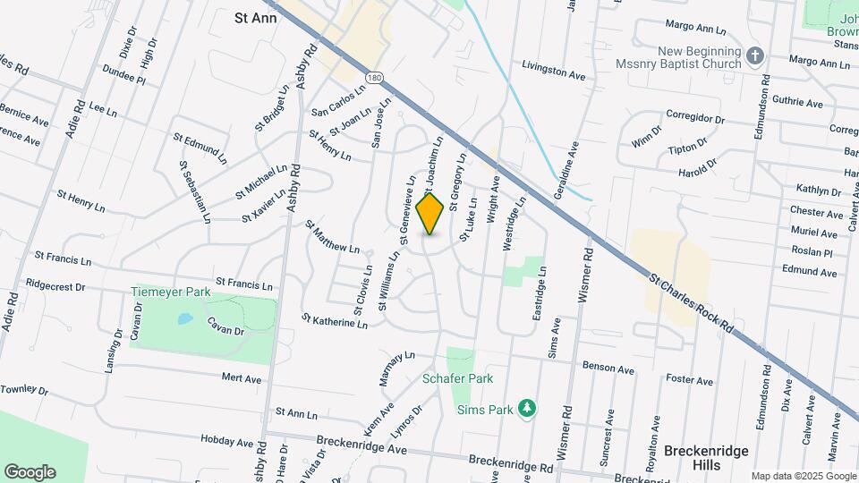 3512 St Joachim Ln Map and Location Details