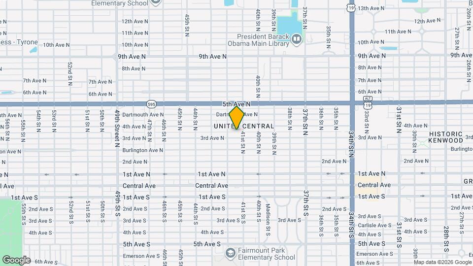 4127 3rd Ave N Map and Location Details