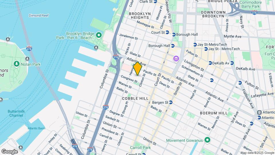 134 Amity St Map and Location Details