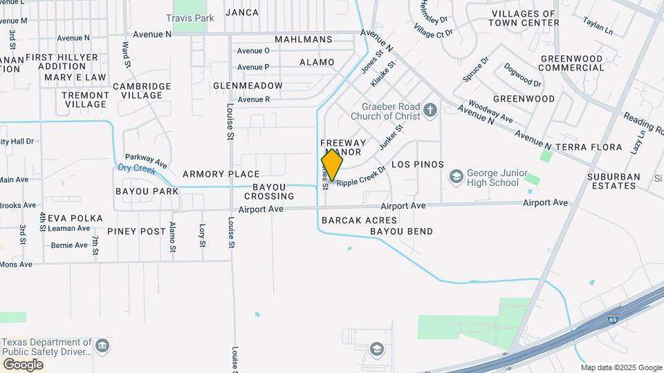 2233 Ripple Creek Dr Map and Location Details