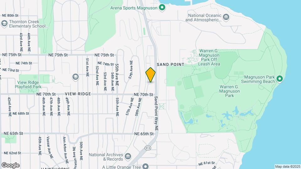 7001 Sand Point Way NE Map and Location Details