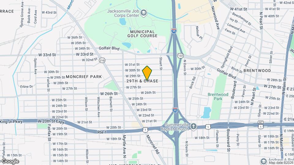1162 W 28th St Map and Location Details