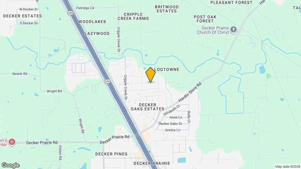 12027 Fairquarter Ln Mapa y Detalles de la Ubicación