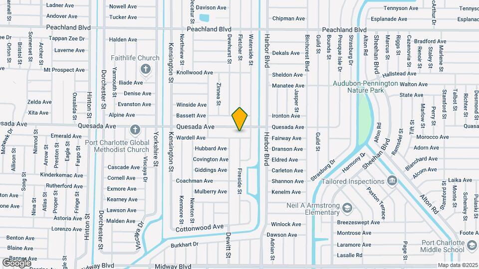 21344 Wardell Ave Map and Location Details