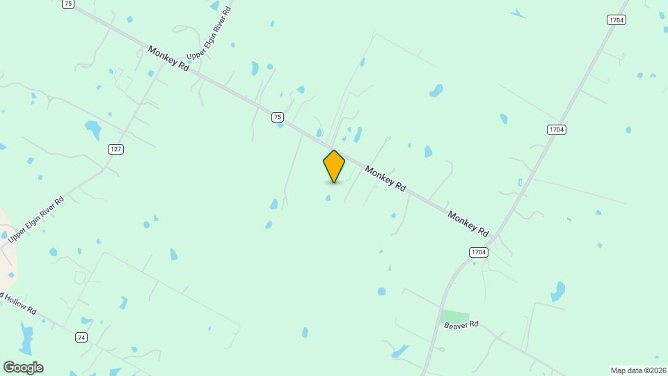 215 Monkey Rd Map and Location Details