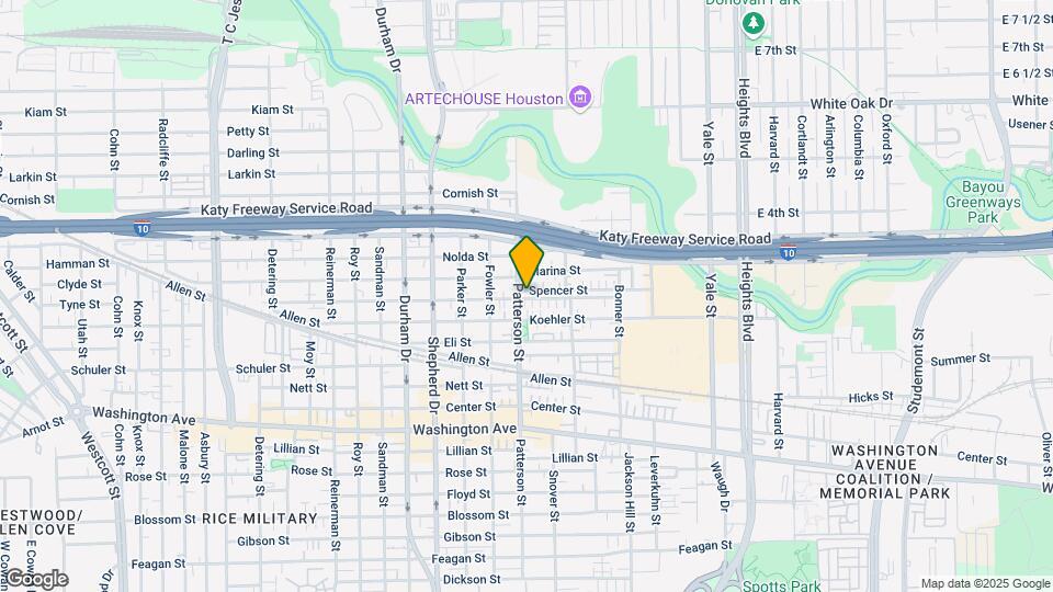4443 Spencer St Map and Location Details