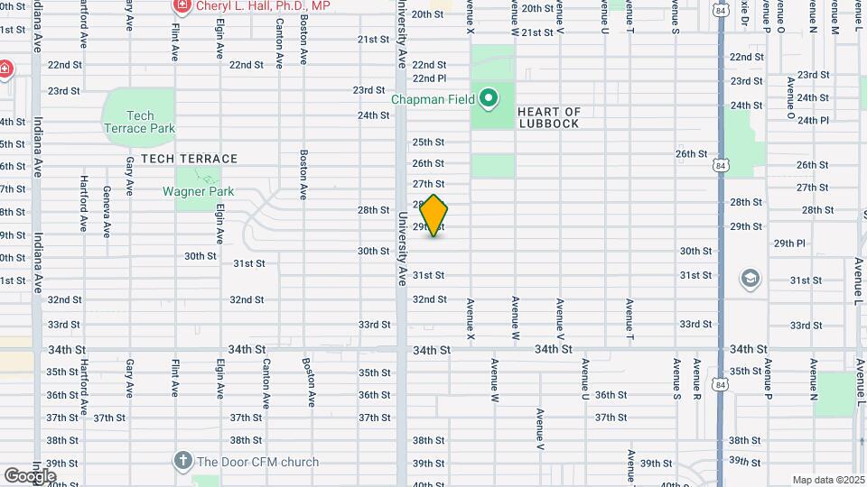 2418 30th St Map and Location Details