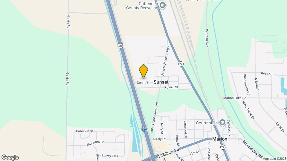 324 Gannt St Map and Location Details