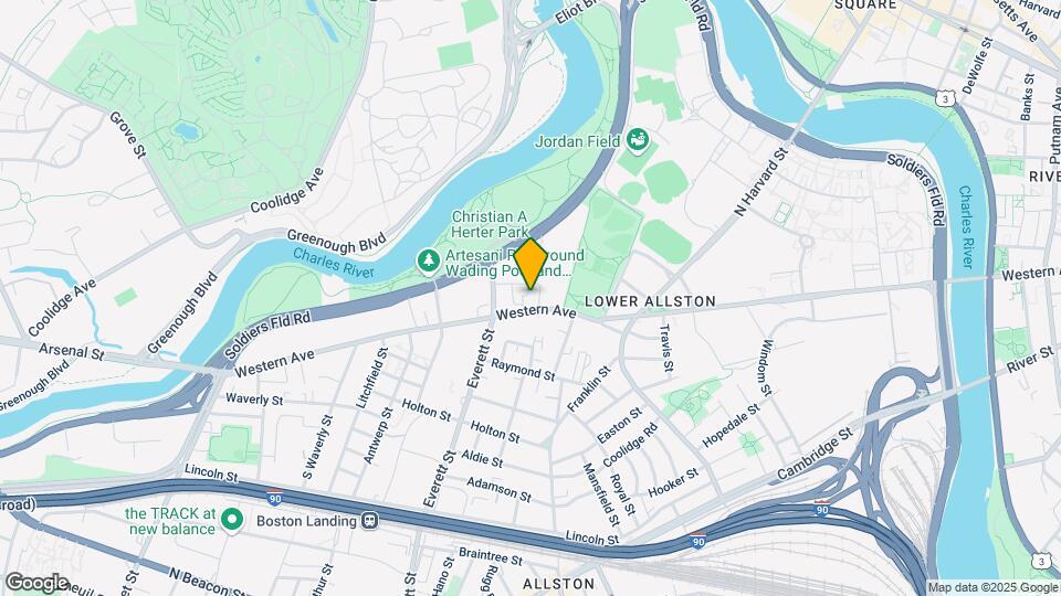 281 Western Ave, Unit #1 Mapa y Detalles de la Ubicación