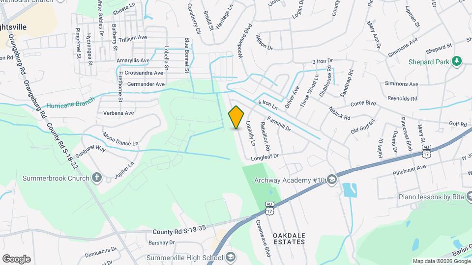 426 Longleaf Dr Map and Location Details