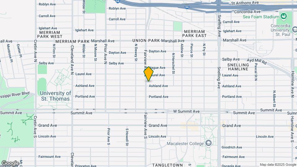 1815 Ashland Ave Map and Location Details