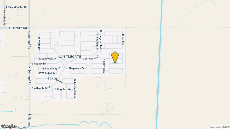 4873 E Rousay Dr Map and Location Details