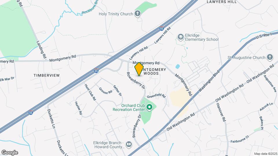 6001 Rowanberry Dr Map and Location Details