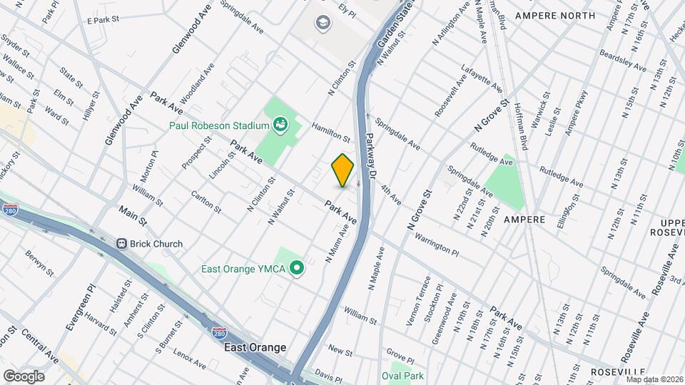 228 N Arlington Ave, Unit 2nd floor Map and Location Details