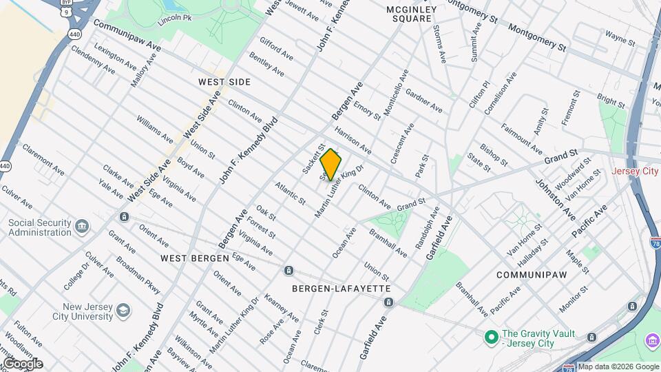 529 M.L.K. Drive Map and Location Details