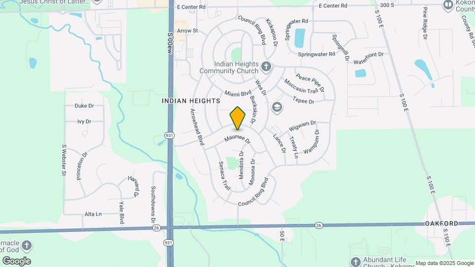 800 Maumee Dr Map and Location Details