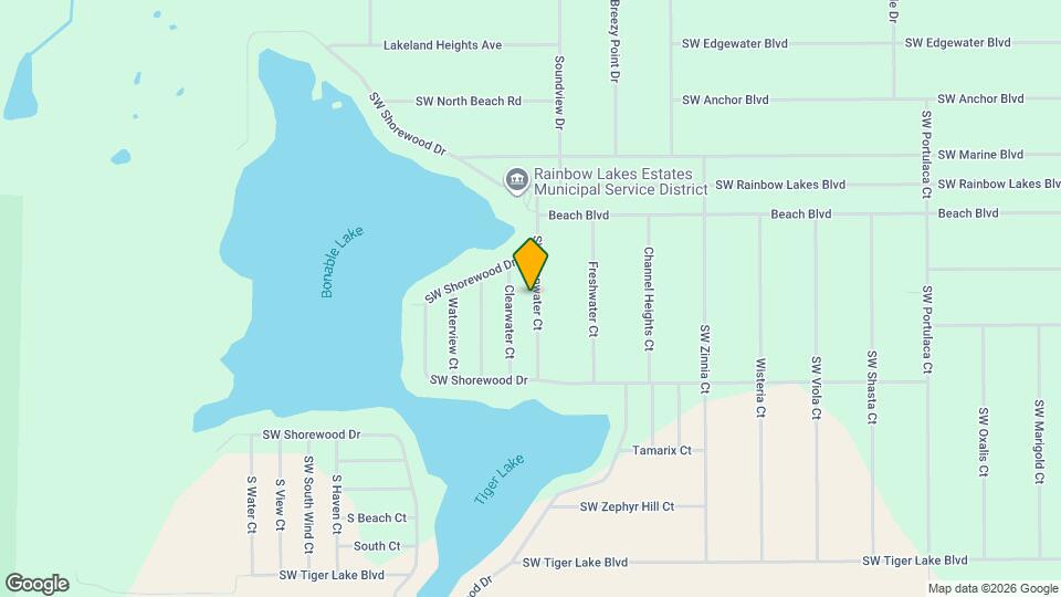 4316 SW Deepwater Ct Map and Location Details