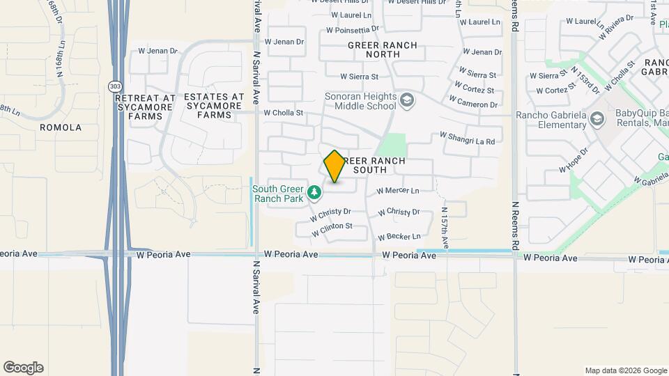 16060 W Mercer Ln Map and Location Details