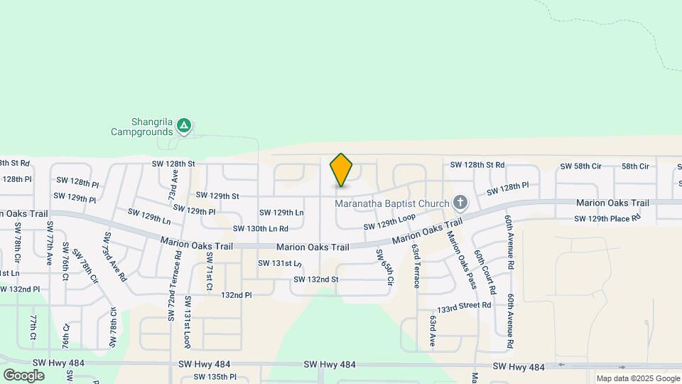6605 SW 129th Loop Mapa y Detalles de la Ubicación