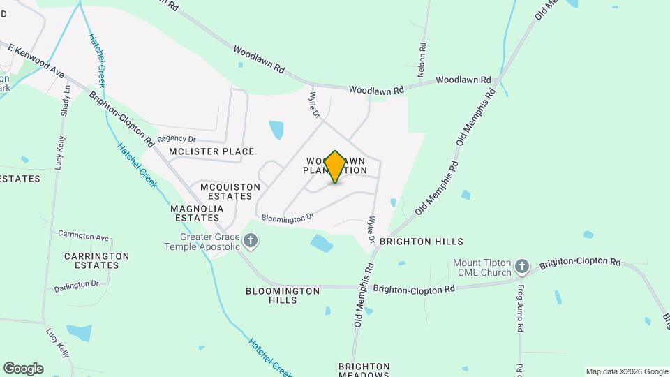 169 Woodlawn Trce Map and Location Details