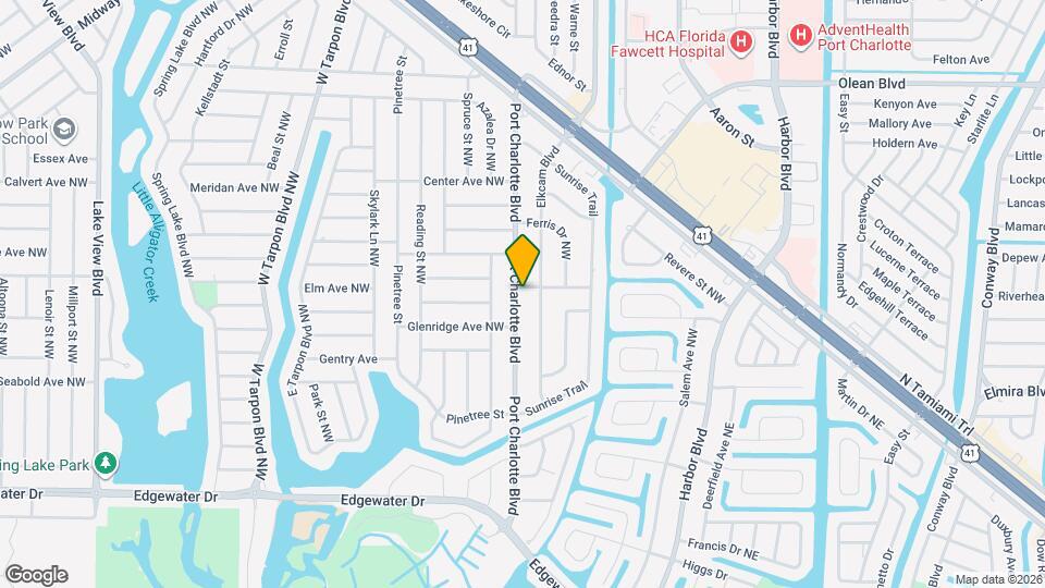 3308 Port Charlotte Blvd Map and Location Details