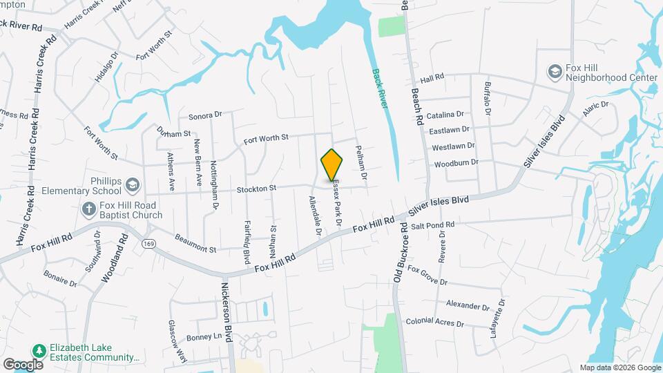 701 Essex Park Dr Map and Location Details