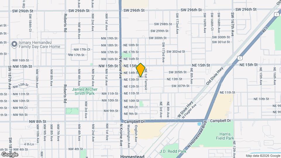 141 NE 13th St Map and Location Details